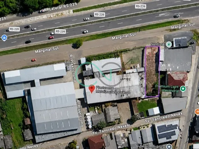 Terreno com 491m², à venda, no bairro Alexandria em Parobé