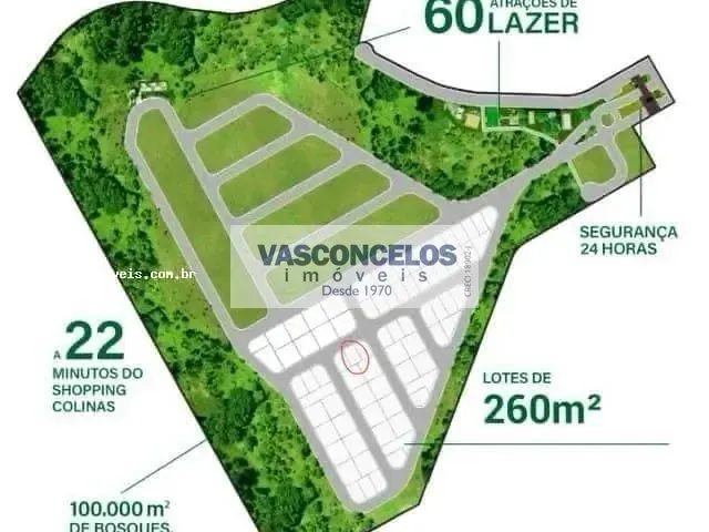 Terreno com 308m², à venda, no bairro Boa Vista em Caçapava