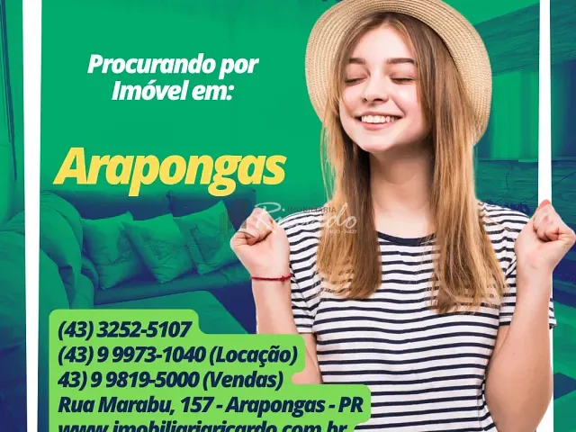 Terreno com 300m², à venda, no bairro Jardim Interlagos em Arapongas