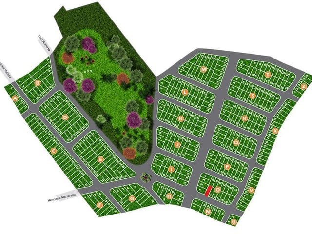 Terreno com 250m², à venda, no bairro Loteamento Portal da Aliança em São João da Boa Vista
