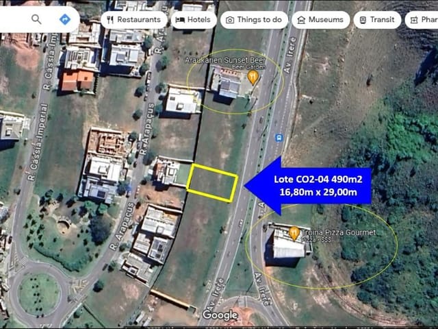 Foto do Terreno - Terreno à venda, 490 m² por R$ 2.200.000,00 - Condomínio Residencial Alphaville - São José dos Campos/SP | INDEPENDENCE NEGOCIOS IMOBILIARIOS LTDA
