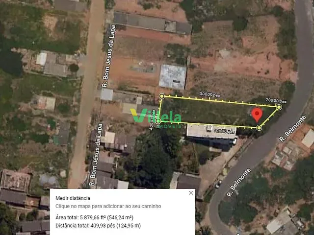 Terreno com 546m², à venda, no bairro Jardim Piatã A em Mogi das Cruzes