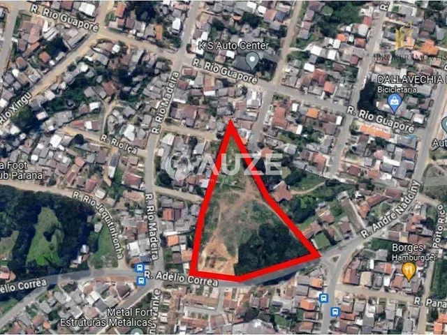 Terreno com 13m², à venda, no bairro Osasco em Colombo