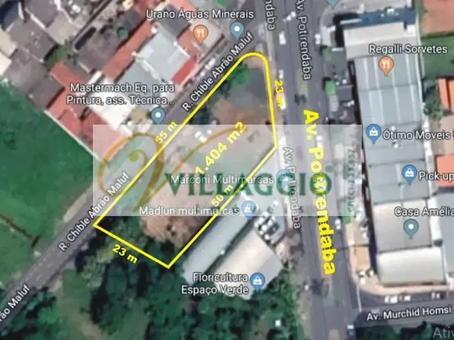 Terreno com 1404m², à venda, no bairro Jardim Santa Luzia em São José do Rio Preto