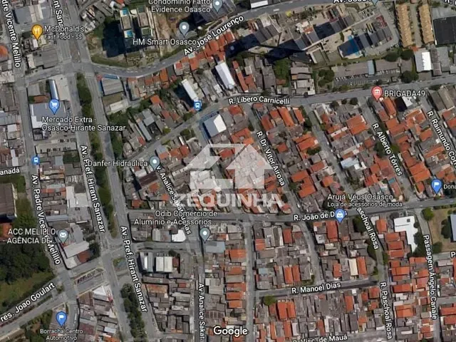 Terreno com 405m², à venda, no bairro Bela Vista em Osasco