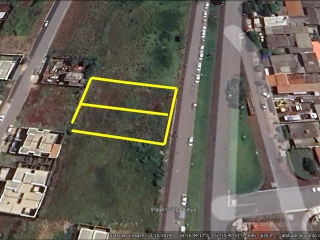 Terreno com 498m², à venda, no bairro Conjunto Residencial Roberto Conceicao em Cambé