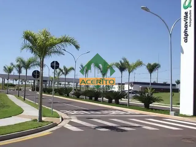 Terreno com 456m², à venda, no bairro Condomínio Alphaville em Araçatuba