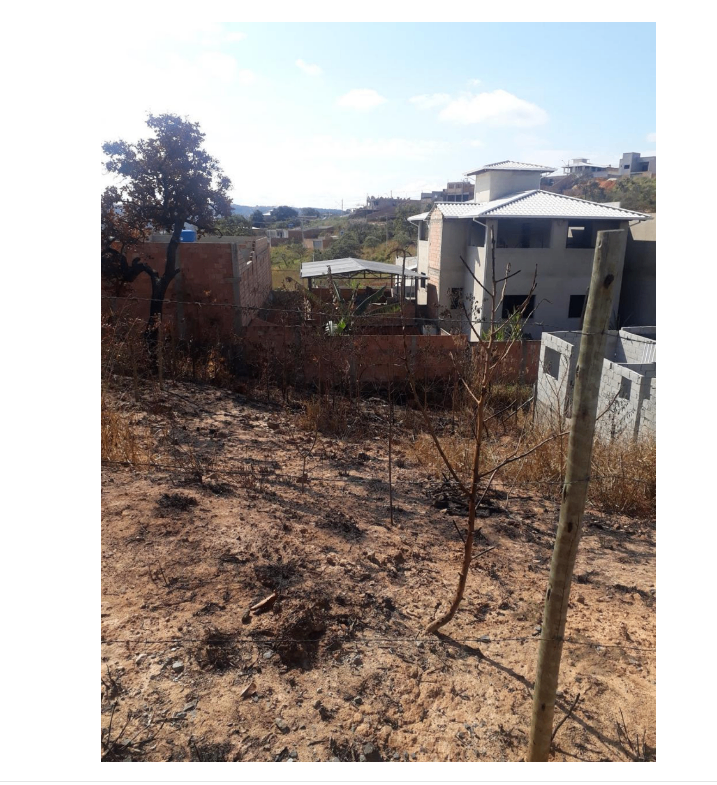 Terreno com 250 m2, com 10 m2 de frente e 25 m2 de fundos, todo murado e já foi feito a terraplanagem, quitado, à venda, Liberdade, Santa Luzia, MG miniatura 2