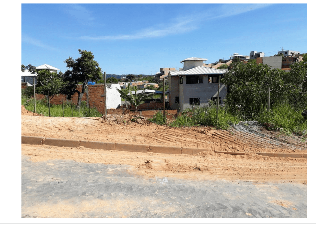 Terreno com 250 m2, com 10 m2 de frente e 25 m2 de fundos, todo murado e já foi feito a terraplanagem, quitado, à venda, Liberdade, Santa Luzia, MG miniatura 7