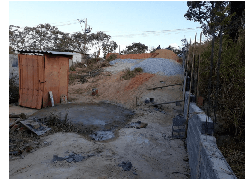 Terreno com 250 m2, com 10 m2 de frente e 25 m2 de fundos, todo murado e já foi feito a terraplanagem, quitado, à venda, Liberdade, Santa Luzia, MG miniatura 14