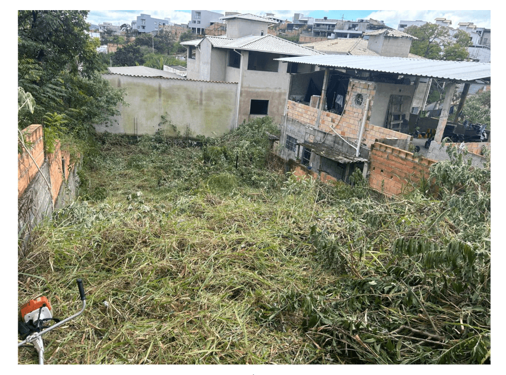 Terreno com 250 m2, com 10 m2 de frente e 25 m2 de fundos, todo murado e já foi feito a terraplanagem, quitado, à venda, Liberdade, Santa Luzia, MG miniatura 17