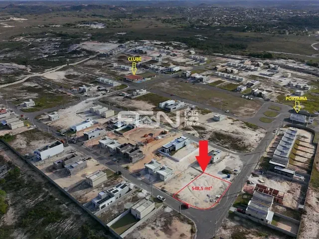 Terreno com 549m², à venda, no bairro Parque Nascente do Rio Capivara em Camaçari