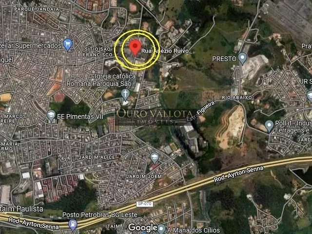 Terreno com 4200m², à venda, no bairro Pimentas em Guarulhos