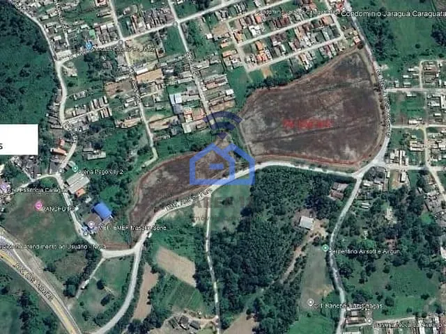 Terreno com 74186m², à venda, no bairro Pegorelli em Caraguatatuba