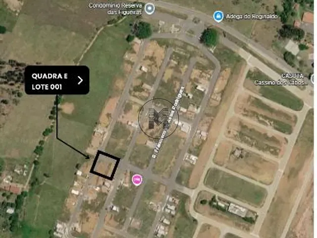 Terreno com 150m², à venda, no bairro Residencial Jardim das Figueiras em Guaratinguetá