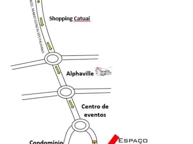 Terreno com 2650m², à venda, no bairro Gleba Fazenda Palhano em Londrina