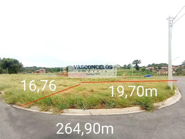 Terreno com 265m², à venda, no bairro Campinas em Pindamonhangaba