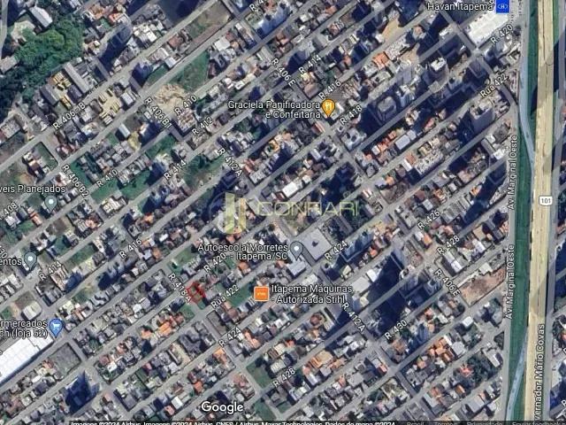 Terreno com 252m², à venda, no bairro MORRETES em Itapema