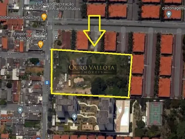 Terreno com 3500m², à venda, no bairro Parque Santana em Mogi das Cruzes