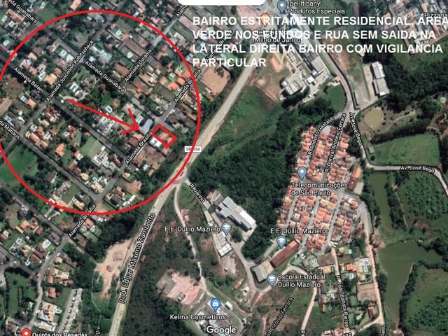 Terreno com 1383m², à venda, no bairro Esplanada do Carmo em Jarinu