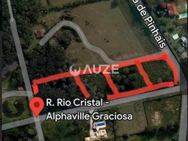 Terreno com 8m², à venda, no bairro Alphaville Graciosa em Pinhais