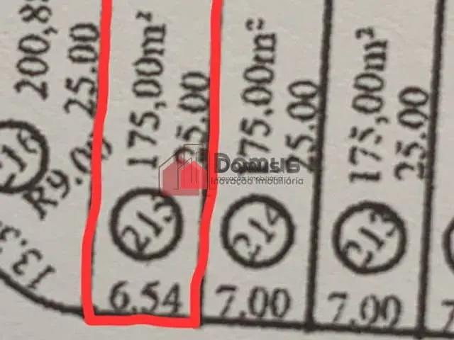 Terreno com 175m², à venda, no bairro Bosque da Imperatriz em Pindamonhangaba