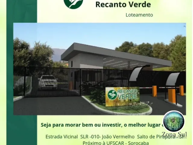 Terreno com 1000m², à venda, no bairro Piraporão em Salto de Pirapora