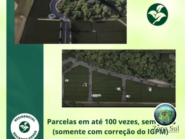 Terreno com 1000m², à venda, no bairro Piraporão em Salto de Pirapora