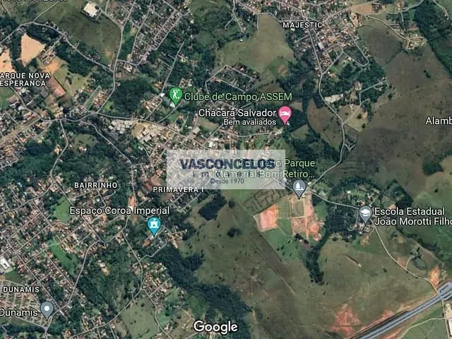 Terreno com 5435m², à venda, no bairro Nossa Senhora do Bom Retiro em São José dos Campos