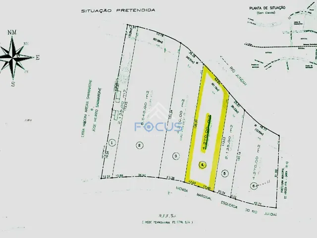 Terreno com 4270m², à venda, no bairro Vila São José em Várzea Paulista