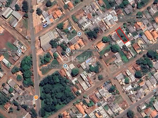 Terreno com 396m², à venda, no bairro Jardim Colúmbia em Campo Grande