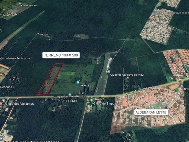 Foto do Terreno - Terreno à venda, Vale Quem Tem, Teresina, PI | Cristina Lopes Imobiliária