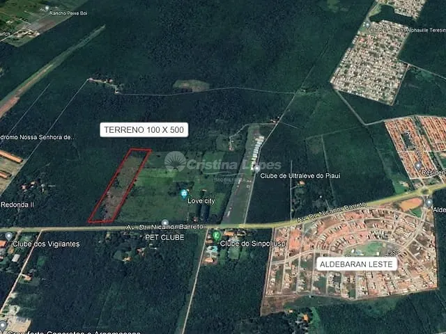 Terreno com 50000m², à venda, no bairro Vale Quem Tem em Teresina