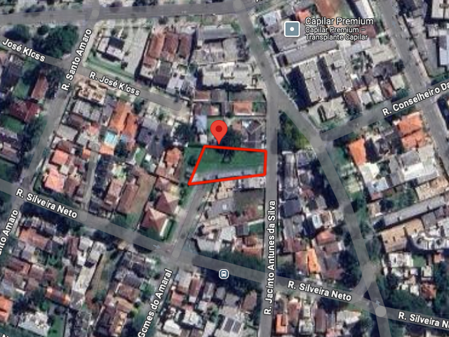 Terreno com 1684m², à venda, no bairro Água Verde em Curitiba