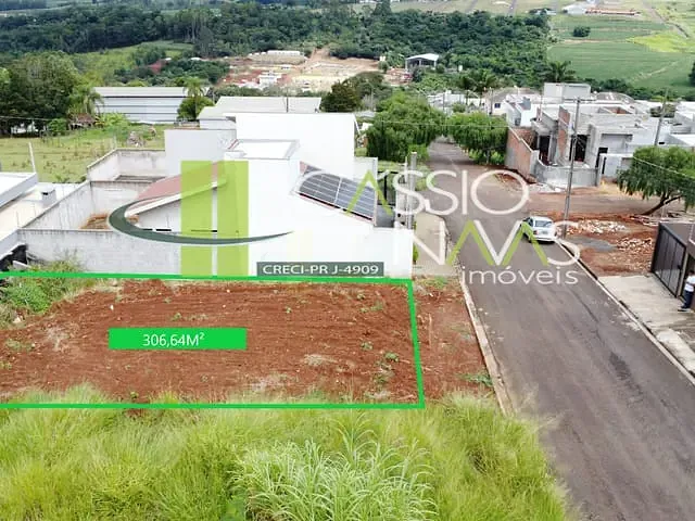 Terreno com 305m², à venda, no bairro Residencial Florais Do Lago em Apucarana