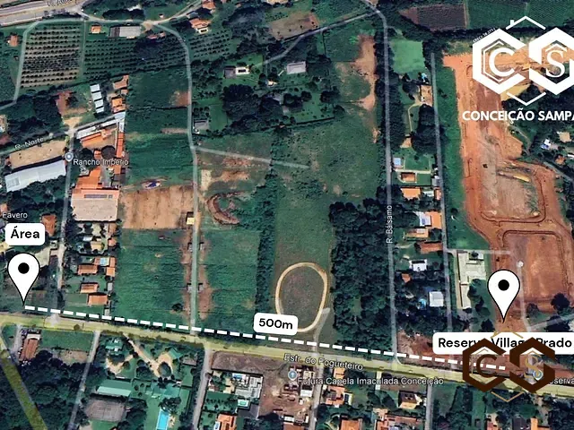 Terreno com 2150m², à venda, no bairro Recanto Campestre Internacional de Viracopos em Indaiatuba