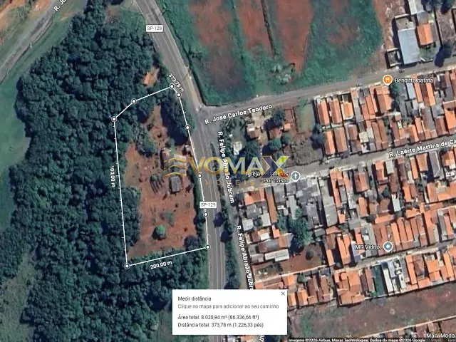 Terreno com 12889m², à venda, no bairro Vila Belo Horizonte em Itapetininga