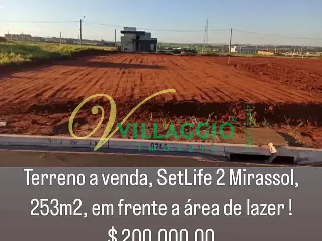 Terreno com 474m², à venda, no bairro Setparque Avenida 2 em São José do Rio Preto