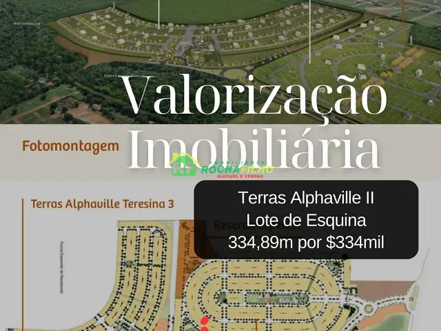 Terreno com 335m² 1 quarto e 1 banheiro, à venda, no bairro Uruguai em Teresina