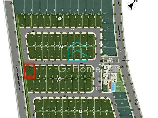 Terreno com 260m², à venda, no bairro Olímpico em Londrina