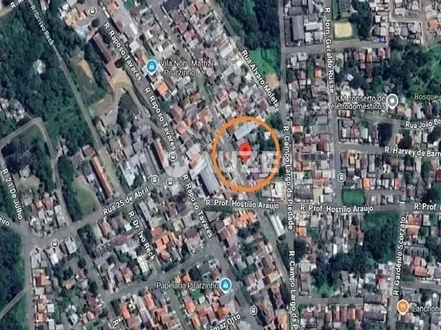 Terreno com 632m², à venda, no bairro Pilarzinho em Curitiba