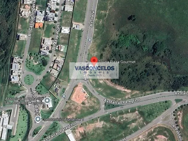 Terreno com 490m², à venda, no bairro Condomínio Residencial Alphaville em São José dos Campos