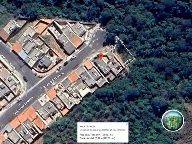 Terreno com 184m², à venda, no bairro Nova Votorantim em Votorantim