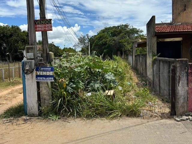 Terreno com 414m², à venda, no bairro Grussaí em São João da Barra