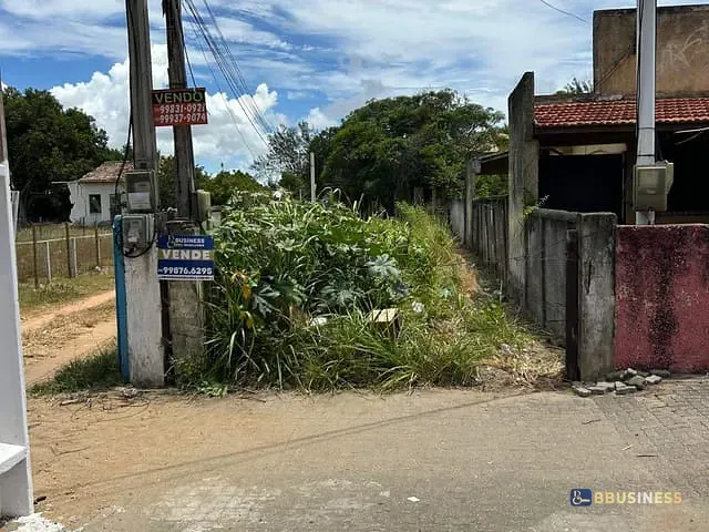Terreno com 414m², à venda, no bairro Grussaí em São João da Barra