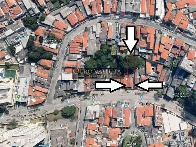 Terreno com 408m², à venda, no bairro Vila Prudente (Zona Leste) em São Paulo
