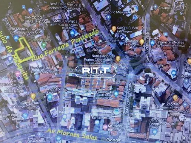 Terreno com 900m², para alugar, no bairro Cambuí em Campinas