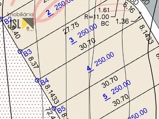 Terreno com 250m², à venda, no bairro Portal Vila Rica em Caçapava