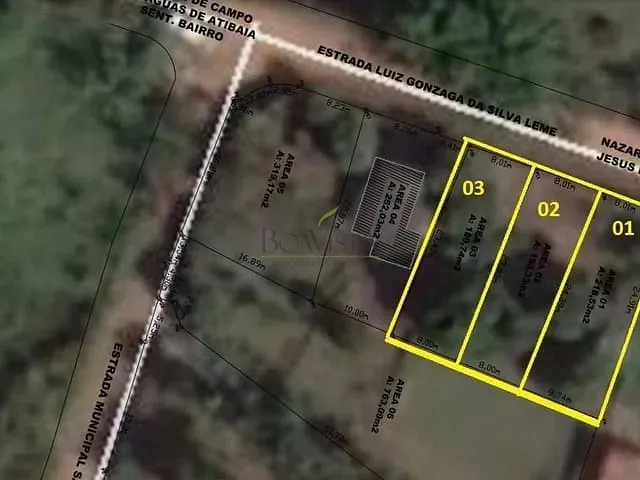 Terreno com 219m², à venda, no bairro SERRA NEGRA em Bom Jesus dos Perdões