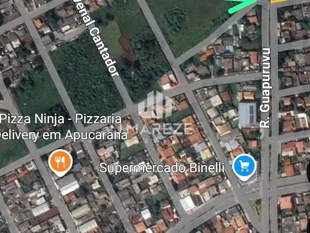 Terreno com 323m², à venda, no bairro Parque Bela Vista em Apucarana